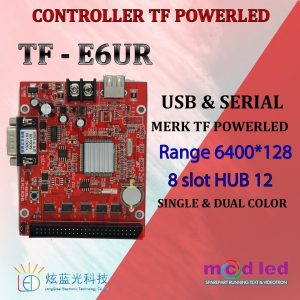 TF E6UR CONTROLLER SINGLE COLOR POWERLED