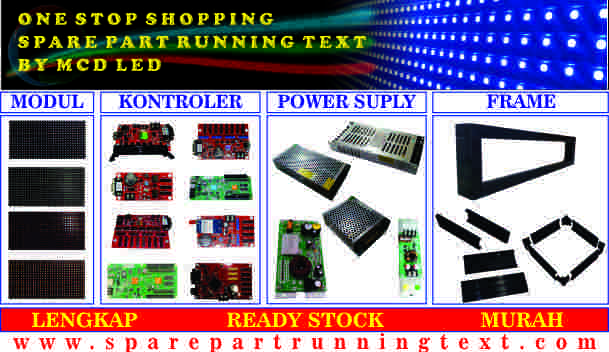 SPARE PART RUNNING TEXT