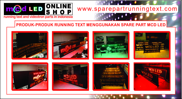 SPARE PART RUNNING TEXT