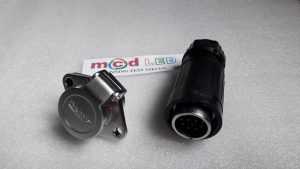 waterproof connector 12 pin for led