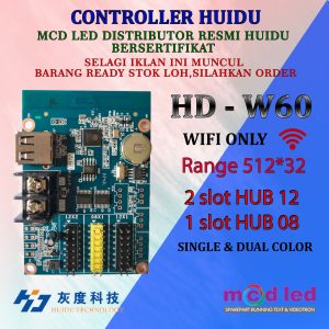 HUIDU HD W60 CONTROLLER RUNNING TEXT