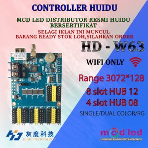 HUIDU HD W63 CONTROLLER RUNNING TEXT