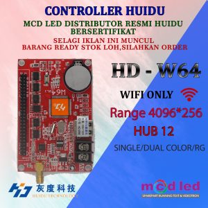 HUIDU HD W64 CONTROLLER RUNNING TEXT