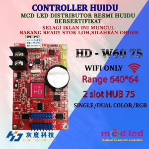 HUIDU HD W60-75 CONTROLLER RUNNING TEXT