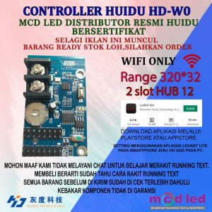 HUIDU HD W0 BUKAN HD W00 WIFI CONTROLLER RUNNING TEXT