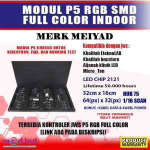 LED PANEL MODUL MODUL P5 RGB SMD FULL COLOR INDOOR MEIYAD