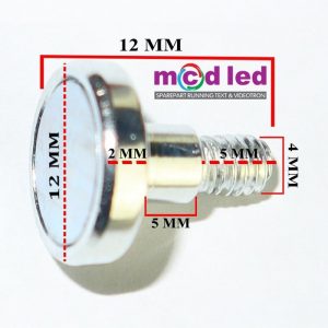 MAGNET MODUL DIAMETER 4 MM PANJANG 12 MM (PANJANG)