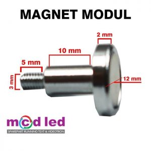 MAGNET MODUL DIAMETER 3 MM PANJANG 12 MM (PANJANG)