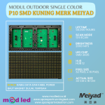 MODUL P10 KUNING SMD OUTDOOR MEIYAD
